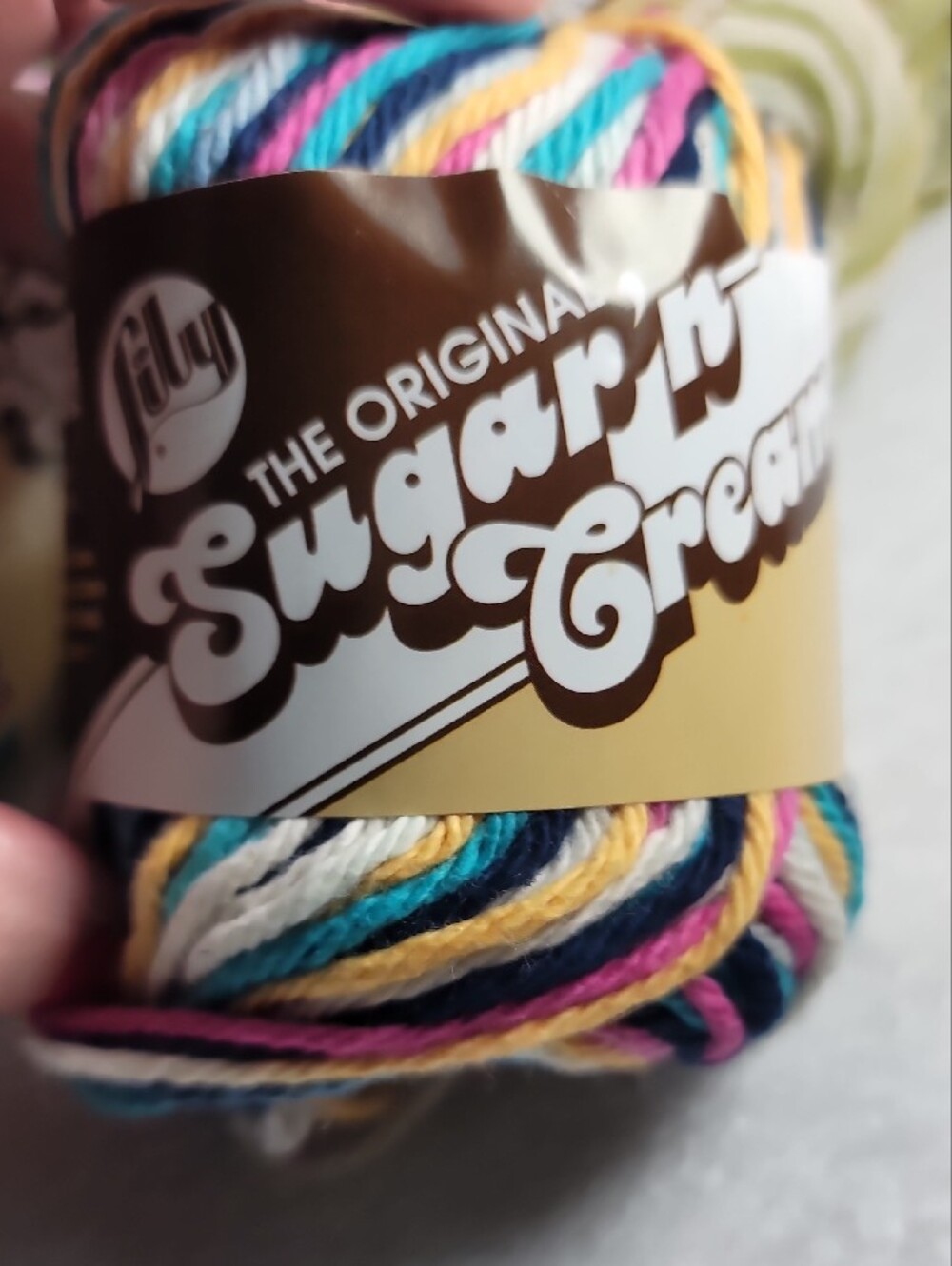 Lion Brand/ Lily Cotton Multicolor Yarn - 17 Balls - NWT - Picture 4 of 16